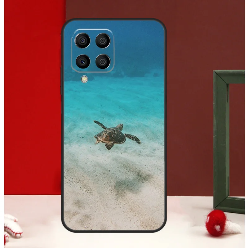 المحيط البحر السلاحف حقيبة لهاتف سامسونج غالاكسي M13 M53 M56 M52 M32 M16 M11 M21 M31 M35 M12 M14 M15 M36 M55 M34 M54 #2