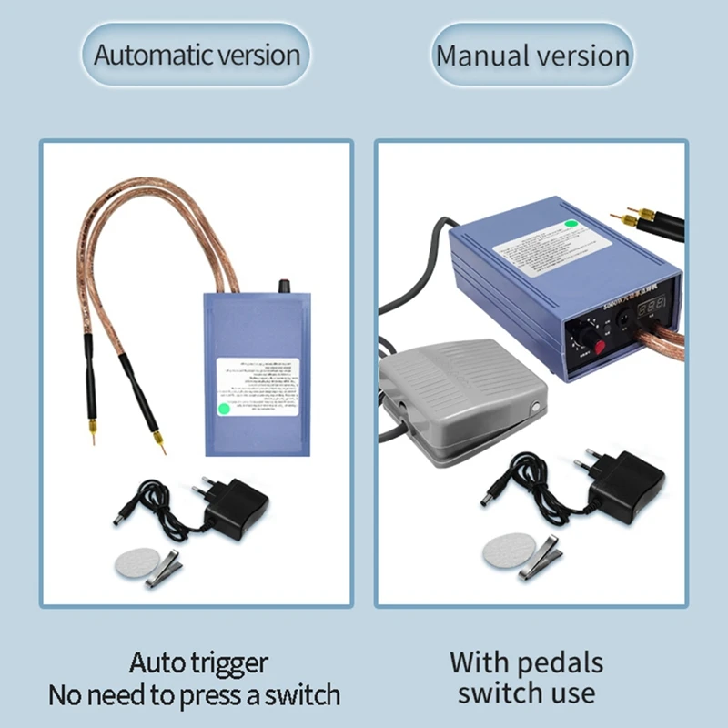 5000W Mini Spot Welder Machine DIY Kit 18650 Battery Pack Welding Tools Portable Weldingpen Machine