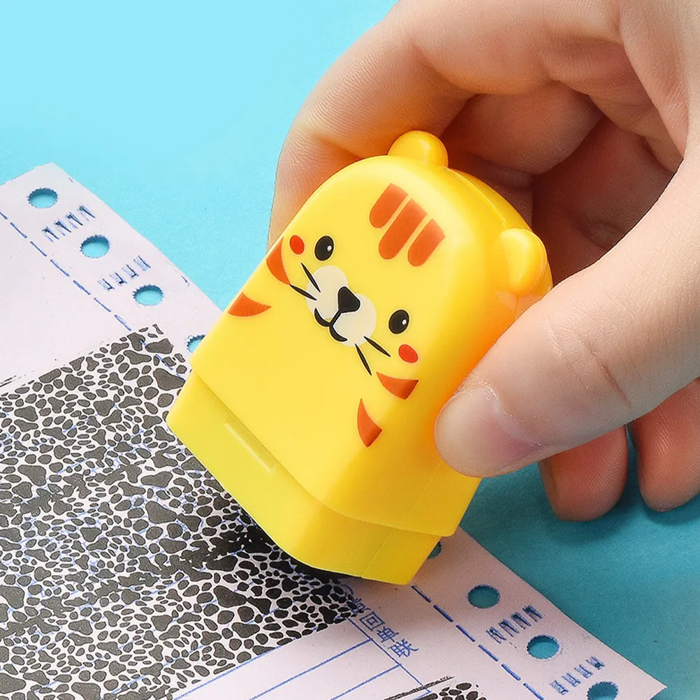

3Pcs Household Confidential Stamp Roller for Identity Theft Prevention Privacy Protection on Documents Bills Statements Sealing