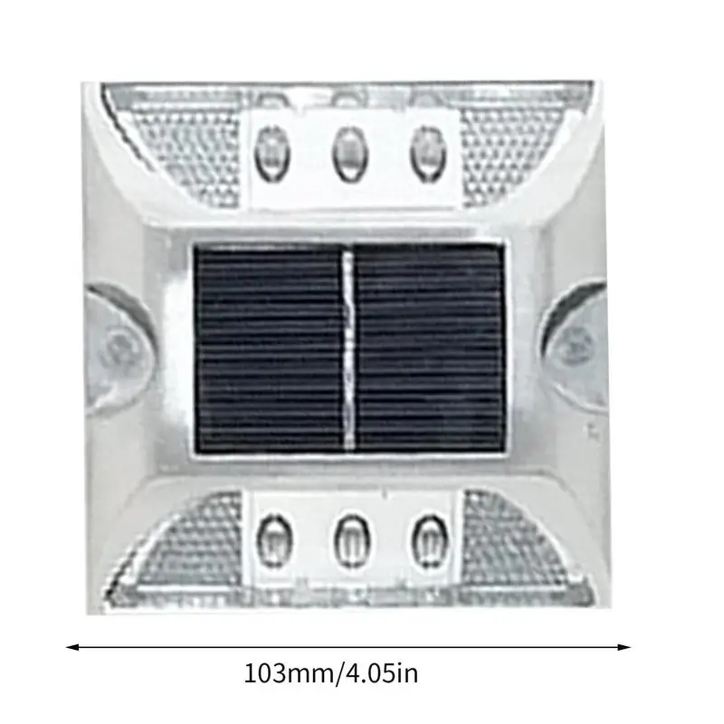 Driveway Reflectors Solar Solar Pathway Lights Outdoor Lasting Outdoor Warning Step Lights Solar Raised Pavement Marker