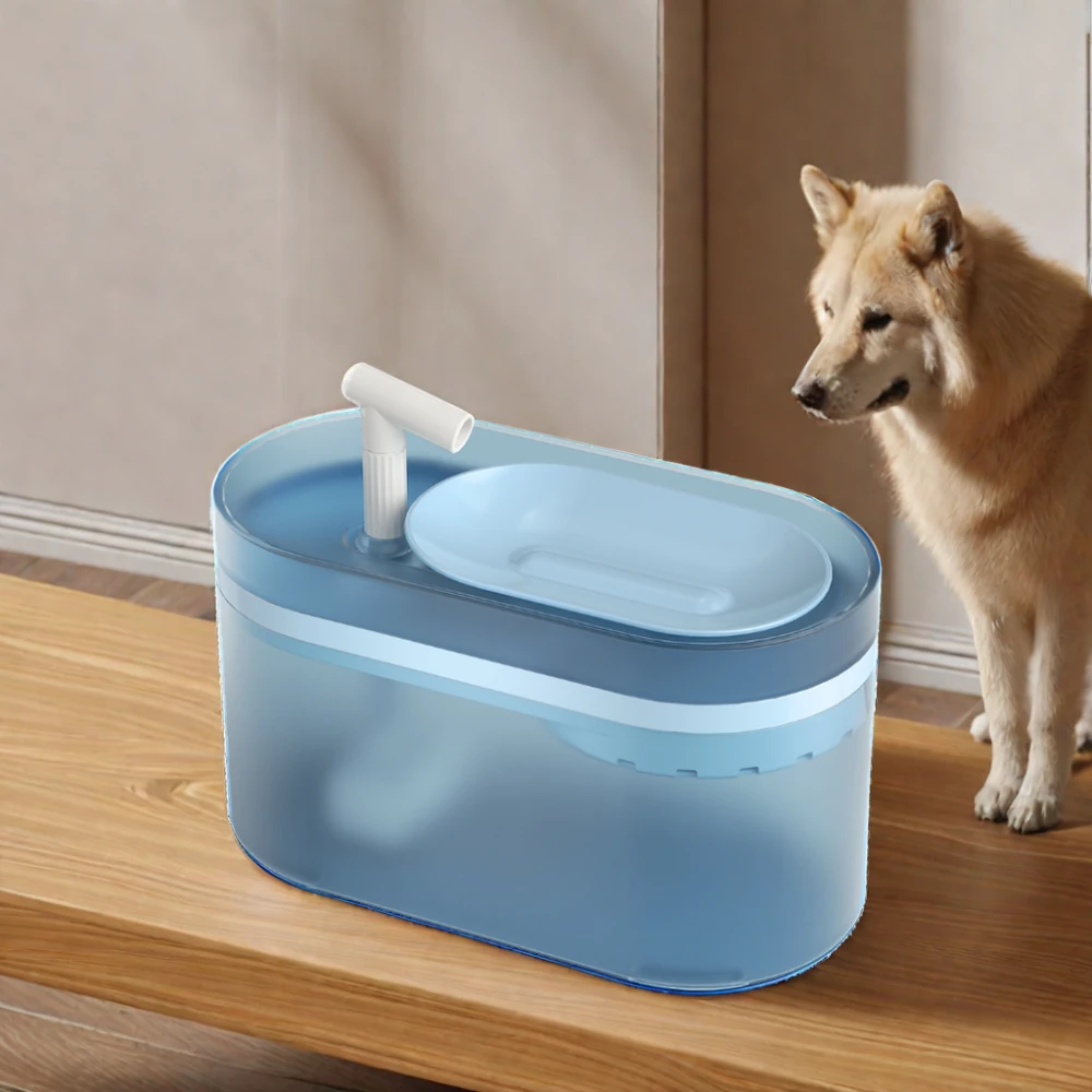 

2024 Custom Electric Smart Pet Drink Fountain Cat Water Feeder Indoor Automatic Filter Water Drink Dispenser USB for Dog Cat