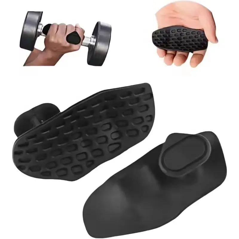 2PCS Anti-Slip Grip Strengthener Workout Gym Fitness Silicone Wear Resistant for Men Women Pull Up Gymnastics Lifting Training