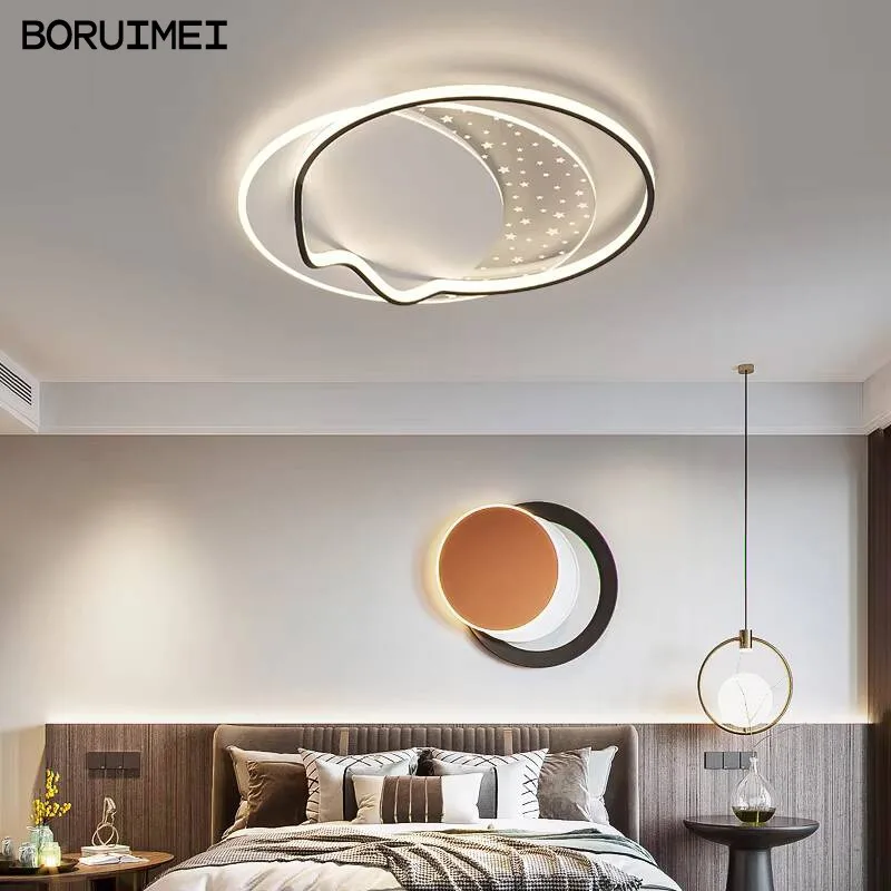 LED Ceiling Lights Chandelier Panel Bedroom Light 42W 51W 98W Luminair Hanging For Ceiling Lamp Home Decoration Lighting Kitchen