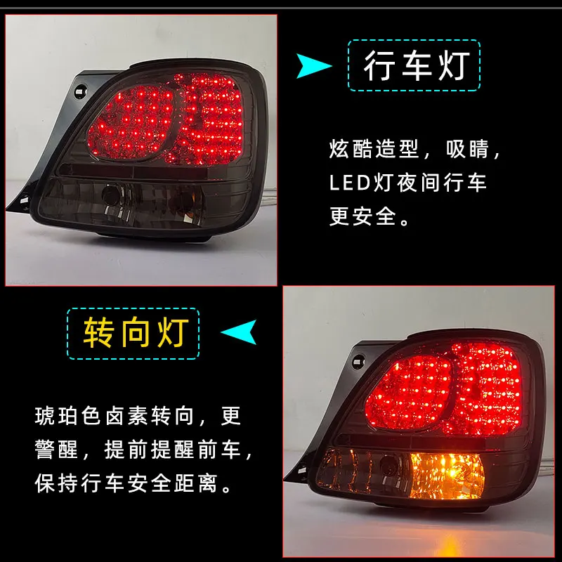 car bumper tail light for Lexus GS300 taillight Taillamp 1998~2005y car accessories for Lexus GS300 fog lamp