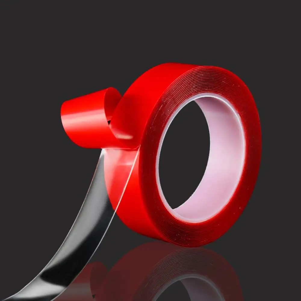 3 Meters Double Sided Adhesive Super Strong Transparent Acrylic Foam Adhesive Tape 10mm 15mm 20mm No Traces Sticker