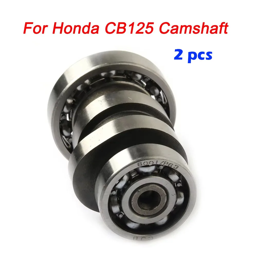 

For Honda CB125 CB125F CB125R Camshaft 2PCS Brand New High Quality Motorcycle Engine Parts