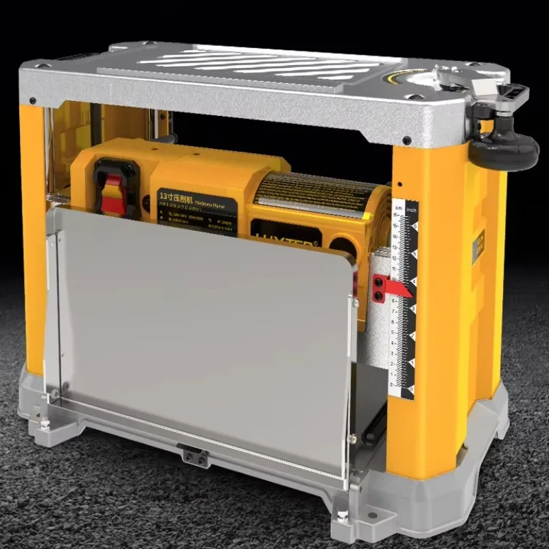 Arrival Professional 2000W Electric Wood Thickness Planer 330mm Planing Width 13 Inch Thicknesser with 220V Motor for Bench Use