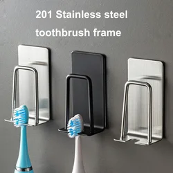 Stainless Steel Toothbrush Holder Wall Mounted Toothbrush and Cup Holder Bathroom Organizer