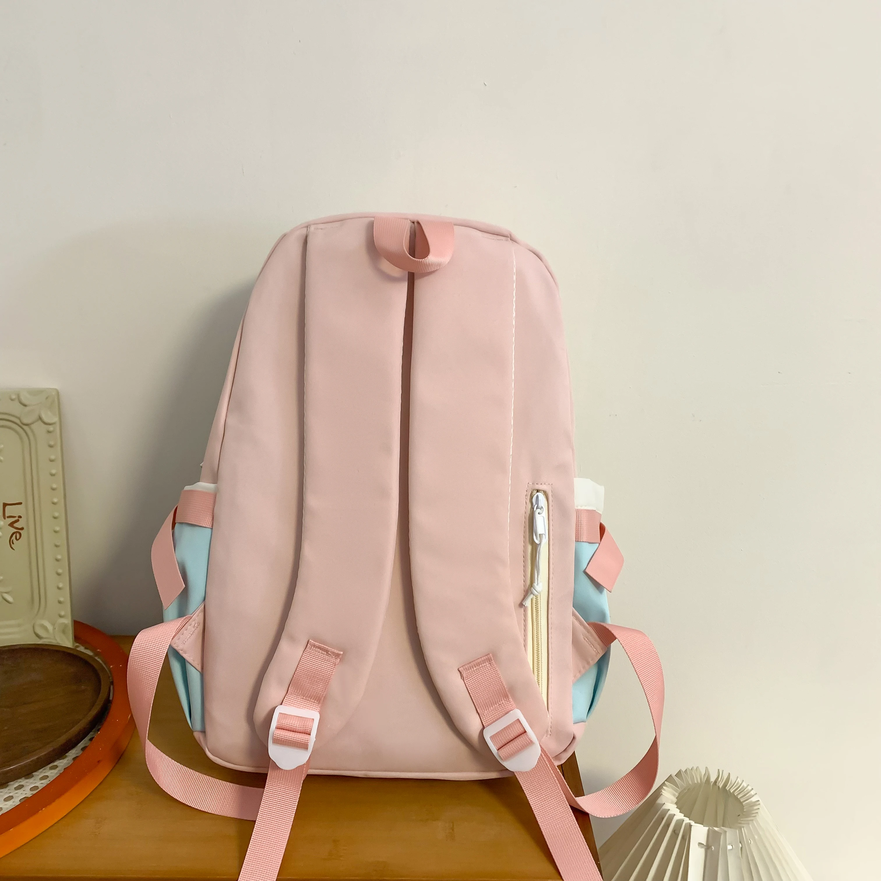 High school student school bag female cute girl versatile large capacity backpack for class