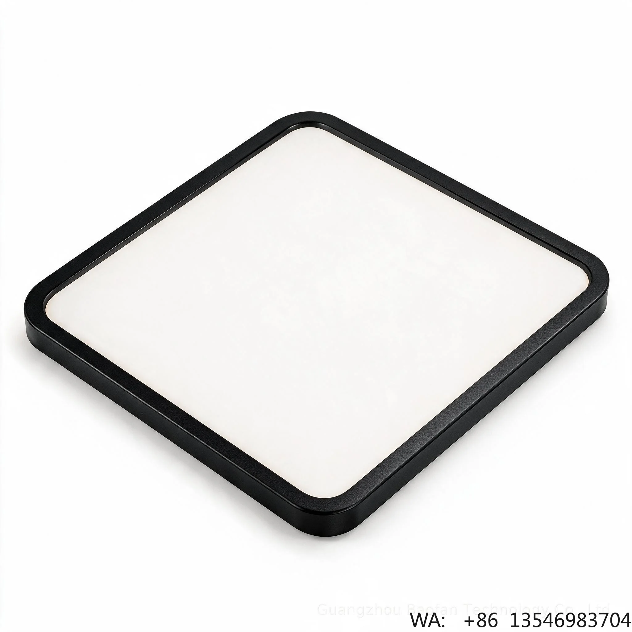 Modern Indoor Ultra-Thin LED Ceiling Lamp 48W 6000K PVC Body Acrylic  Living Room