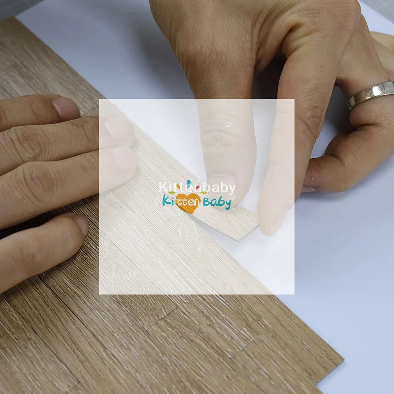 Miniature Dollhouse Self-adhensive Flooring Mini Floor Boards Dollhouse Floor Tiles Fit 1:12 Dollhouse Furniture Wall Floor Deco