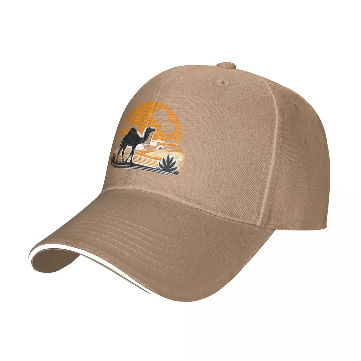 Desert Camels Baseball Cap Fashion Off Road Vehicle Racing Sandwich Caps Men Women Adjustable Dad Hat Outdoor