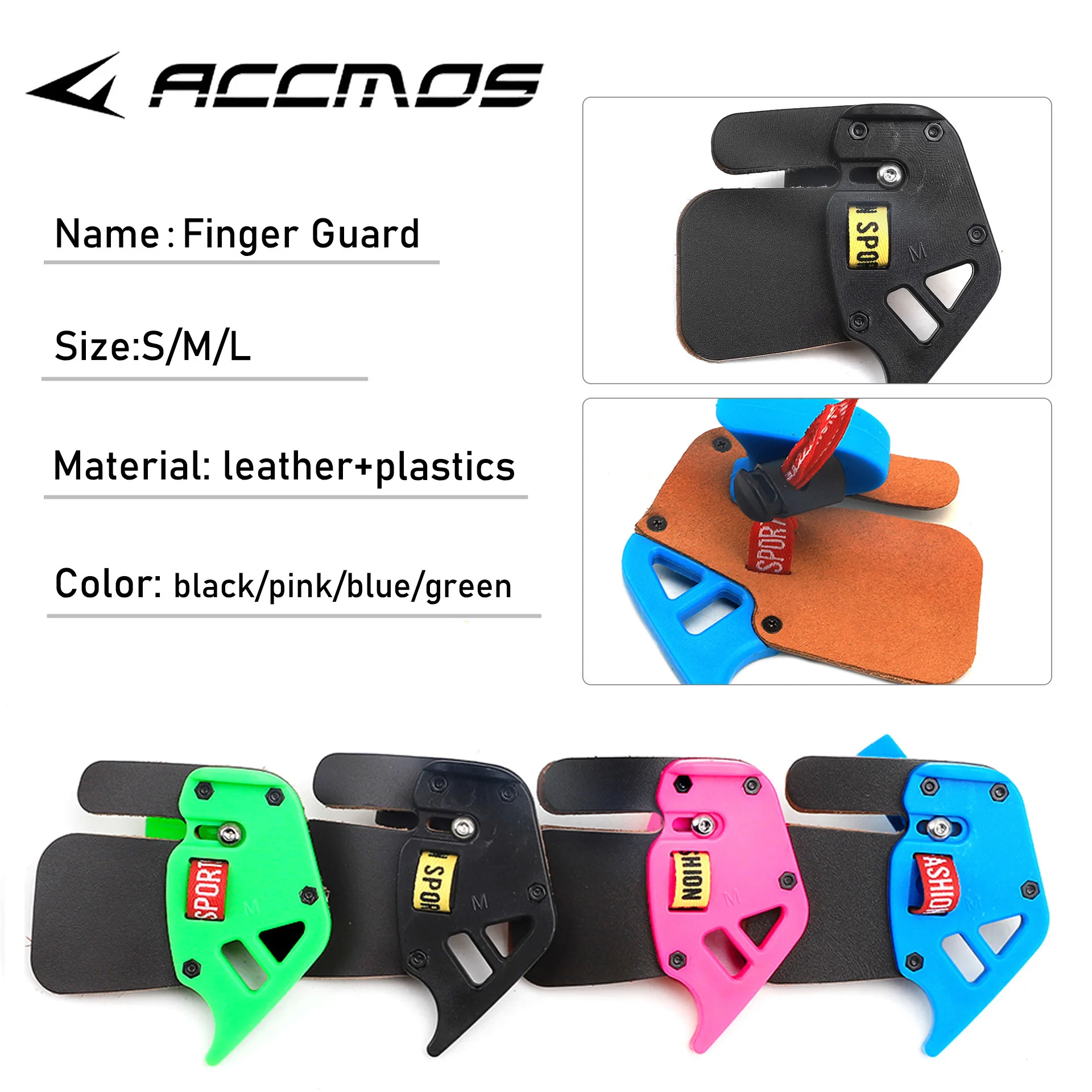 1pc Archery Finger Guard Professional Competitive Shooting Sports Finger Protector for Recurve Bow S/M/L Size