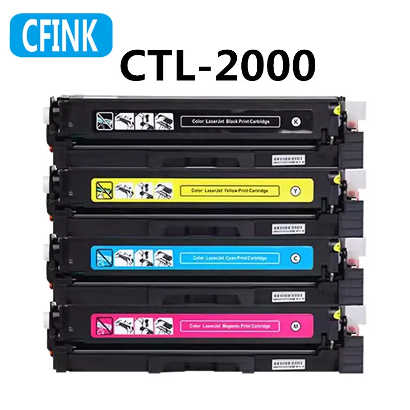 

For bentu CTL-2000 KCMY Toner Cartridge Compatible Toner Cartridge CP2200DW CM2200FDW CP2200DN CM2200FDN Color MFP Laser Printer