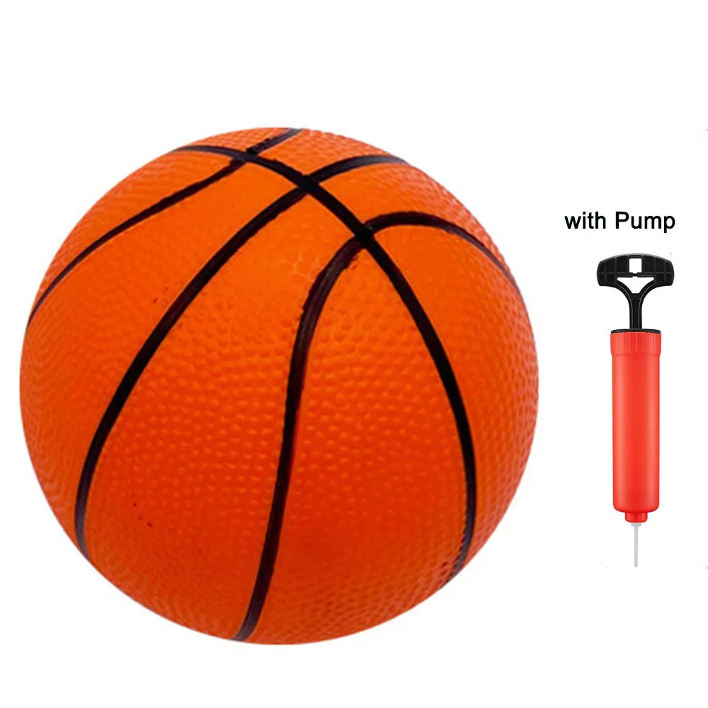 Balles de basket-ball en PVC pour enfants, jeu intérieur et extérieur, différentes couleurs, 9 pouces