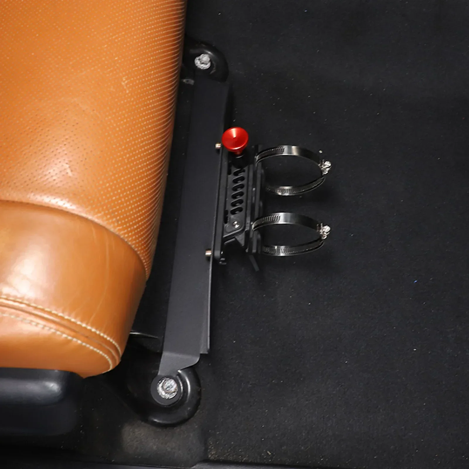 For Toyota Tundra 2007-2021 Aluminum Alloy Black Car seat Adjustable fire extinguishing bracket Car Accessories - view 6