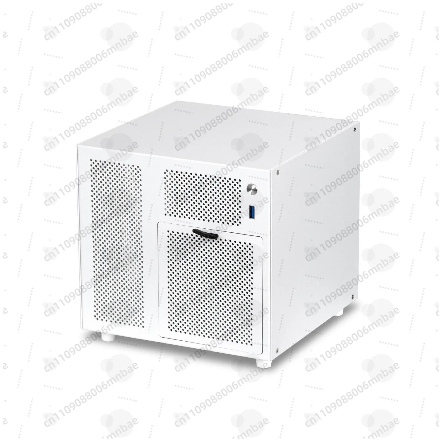 4-Disk NAS chassis SFX power supply ITX main board group home storage server small chassis