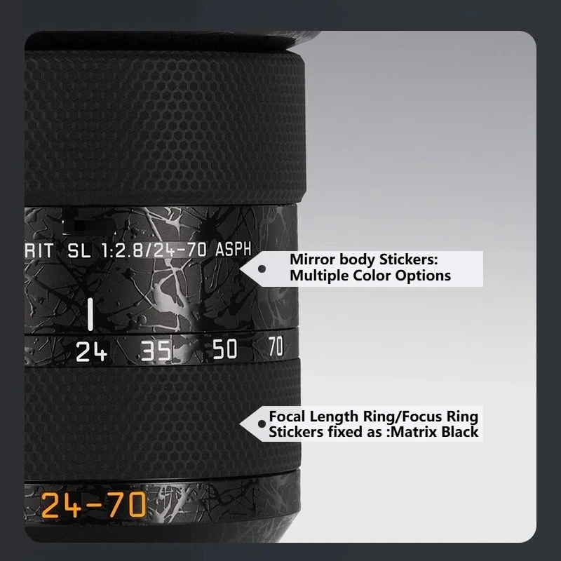 

Защитная пленка-наклейка для объектива Leica, модель SL 24-70mm F2.8 ASPH sl24-70