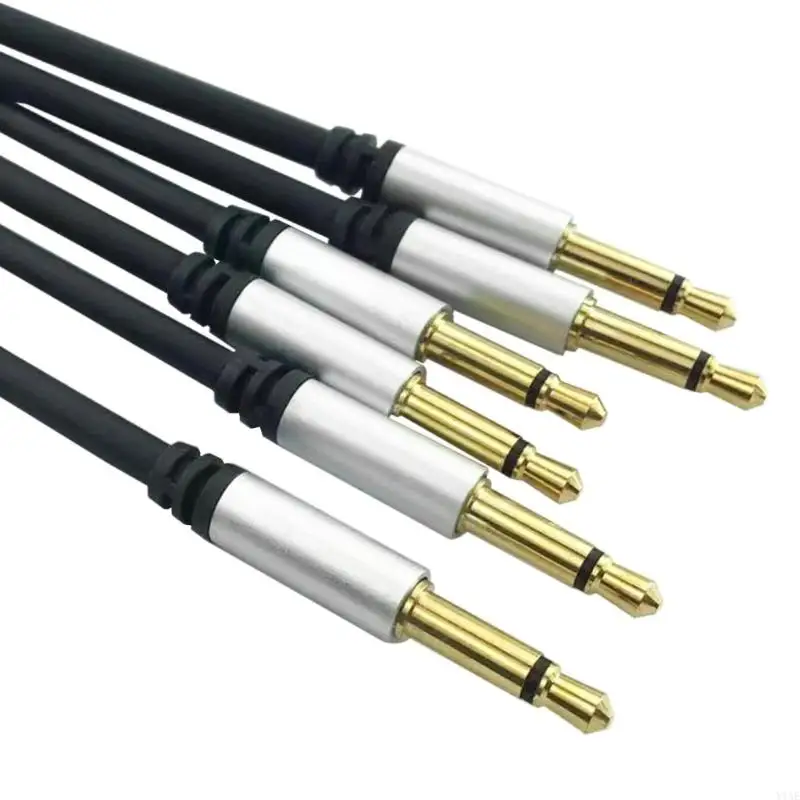 Y1AE 3.5mm 1/8inch Mono Male to 6.35mm 1/4inch Mono Female Adapter Sound Cable