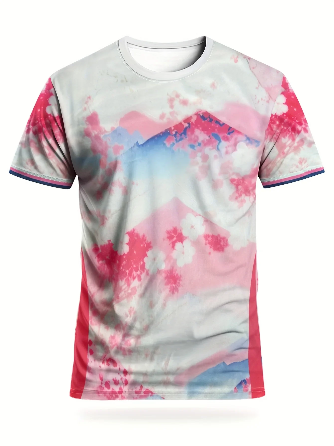 Summer Trendy Children's Printed T-shirt Neutral Fashion Anime Casual Comfortable Short Sleeve Tops