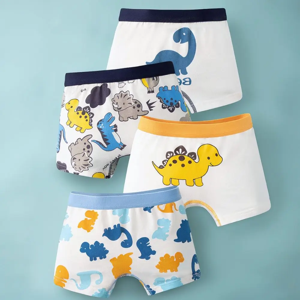 Kids Boxer Briefs Cotton Boys Underwear For Youletong Breathable Soft Panties Children Daily Comfort Underpants