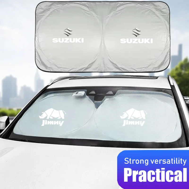 

Лобовое стекло автомобиля, солнцезащитный козырек, защита от ультрафиолета, щит для Suzuki Jimny Swift Samurai Vitara SX4 Alto Kaiser Ingnis DZire Swace