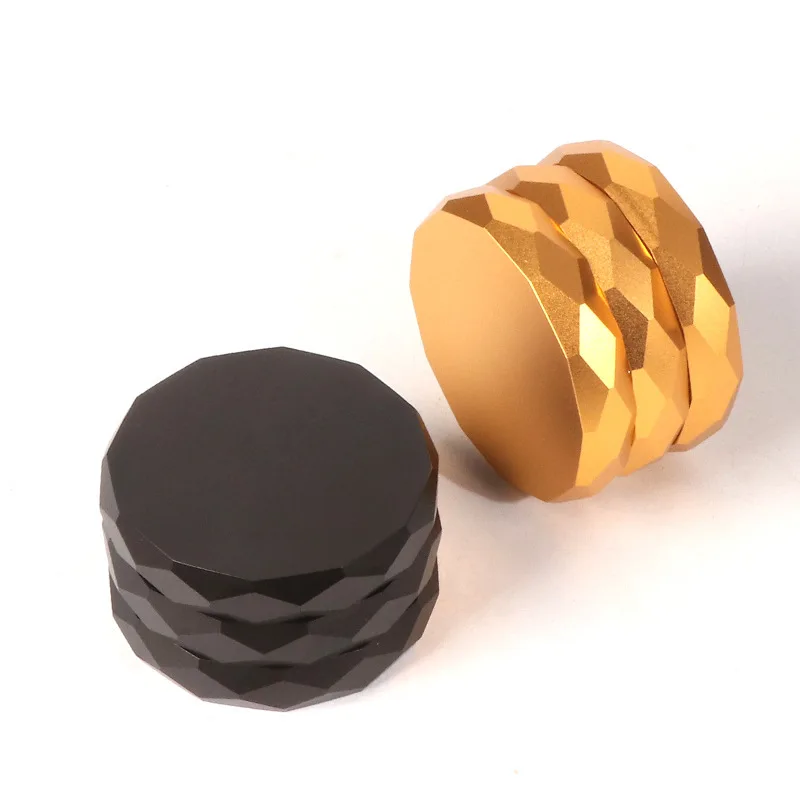 Mosaic Crusher 4 Layer Diamond Aluminium Alloy 63mm Diameter Herb Mills Crucher Grinders