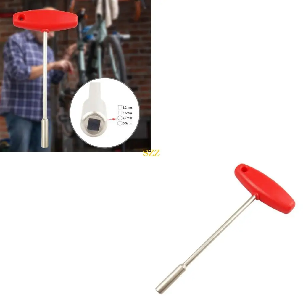 

Portables Spoke Wrenches Concealed Spoke Caps Wrenches Replacement Part for Mountain Bike and Road Bike Repairs