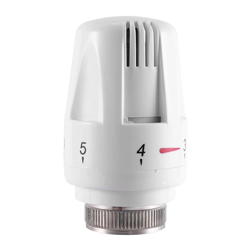 ABGR-16Pcs válvula termostática do radiador termostato cabeça de substituição da válvula do radiador