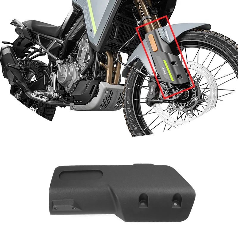 For CFMOTO 450MT Left&Right Decorative Panel CF Moto 450 MT Front Wheel Fender Decoration Plate Motorcycle Original Parts