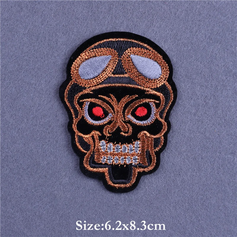 Parches tácticos bordados MOLLE para chaleco y mochila – Estilo Punk - imagen 3