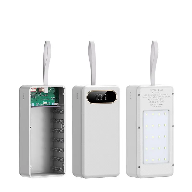 RONXII 21 Mobile Power Kit 18650 Battery Power Bank Case DC Output 12V 1.5A Fast Charging