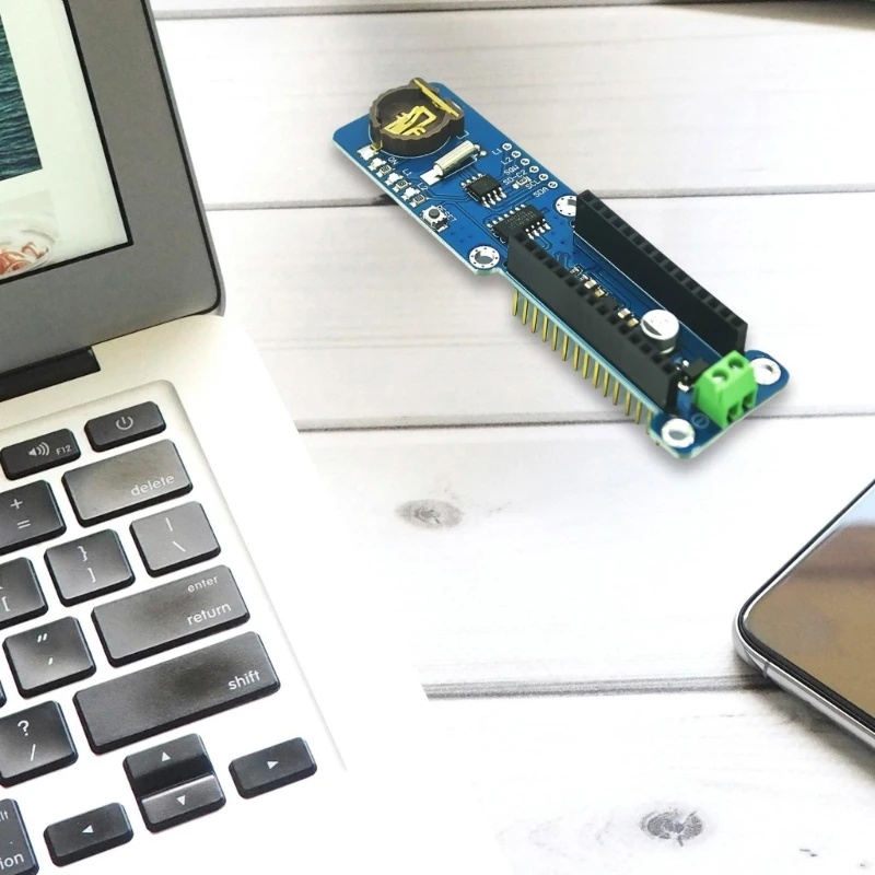 Substituição do módulo gravador registrador dados DS1307 para módulo industrial