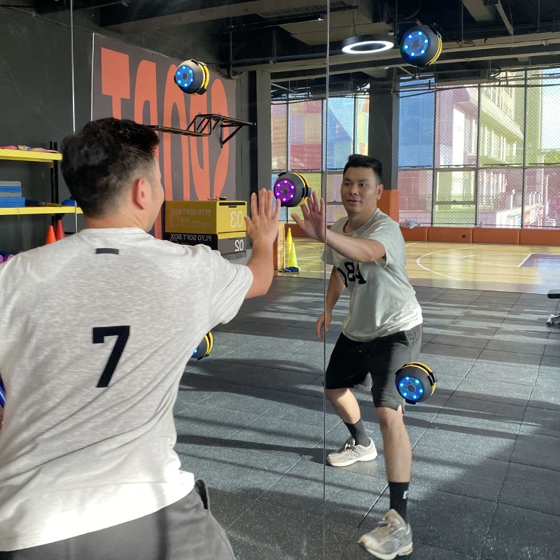 Trainings-Reaktionslicht für Basketball- und Tennistraining. Reaktions-Trainingslampe. Reaktionslampe für Geschwindigkeit und Beweglichkeit