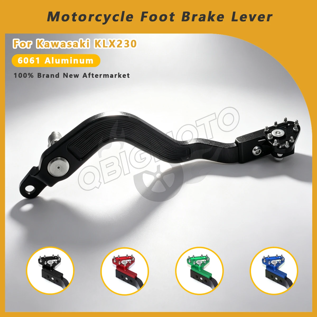 KLX230 Foot Brake Lever Part For Kawasaki KLX 230 KLX-230 CNC Off-Road Motorcycle Brake Pedal Folding Step Plate Accessories