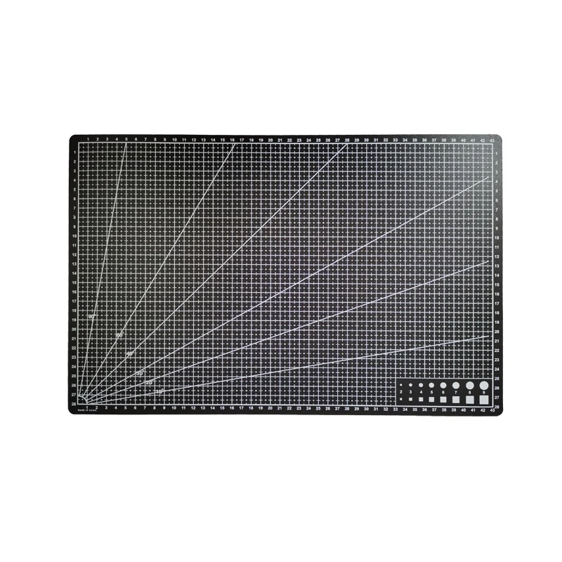 A3 A4 A5 Bastel-Schneidematte PVC-Schneideunterlage Anti-Rutsch-Schneideunterlage für Leder Nähen Patchwork Gravur DIY Werkbank-Werkzeug