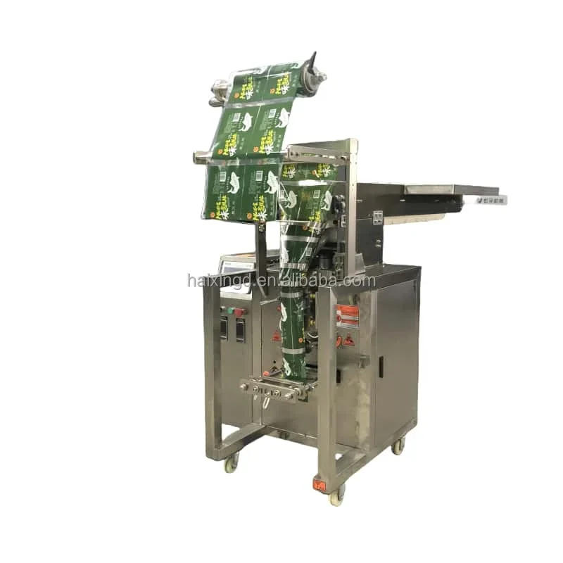 New Design Granule Nuts Snack Rice Popcorn Meat Bread Chocolate Peanut Chicken Salt Multi-function Vertical Packing Machine