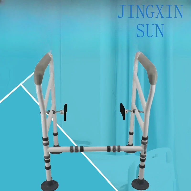 Toilet Armrest Shelf for Elderly Pregnant Women Disabled Users Free Installation Non-Slip Foldable Bathroom Safety Grab Bar