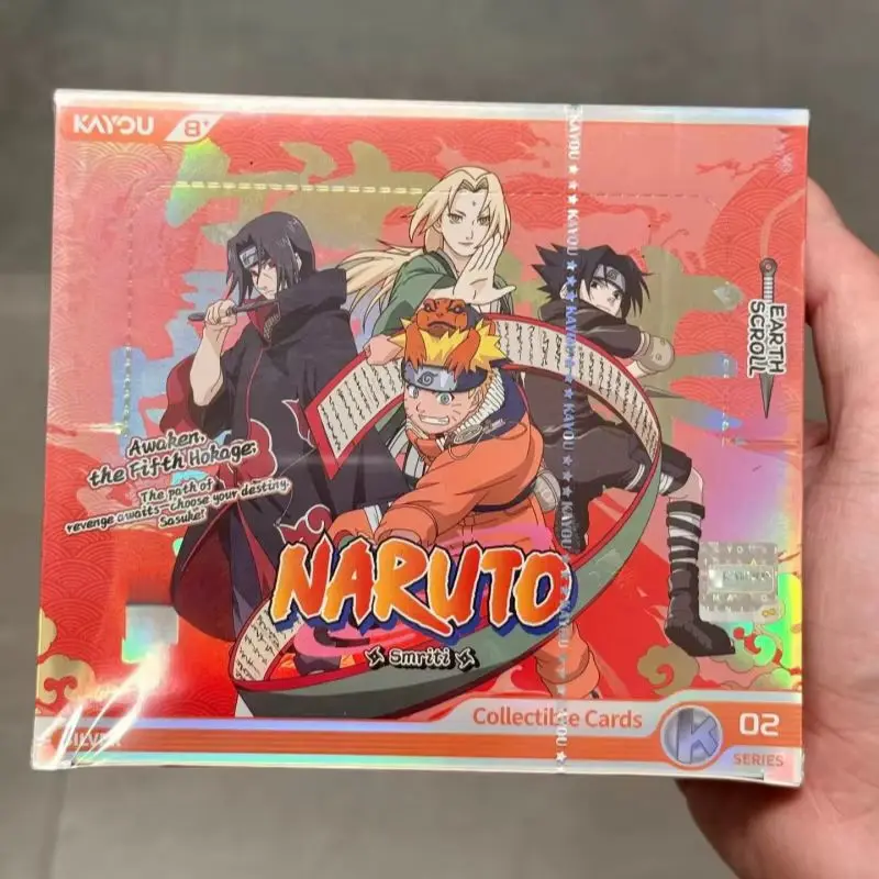 Kayou Official Naruto Cards Tier 4 Wave 7 Chapter of The Array Booster Box & Earth Scroll Series 2 Cards Southeast Asia Version view 3