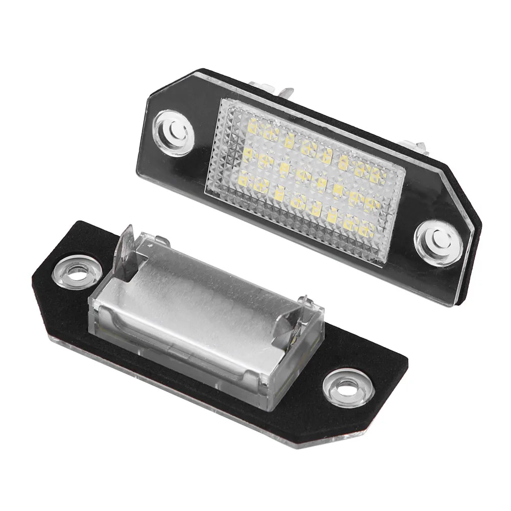 مصباح ترخيص 24 LED الخرز لوحة ترخيص مصباح ليد مصباح ل C MAX Focus MK2 LED لوحة ترخيص ضوء 12 فولت #5