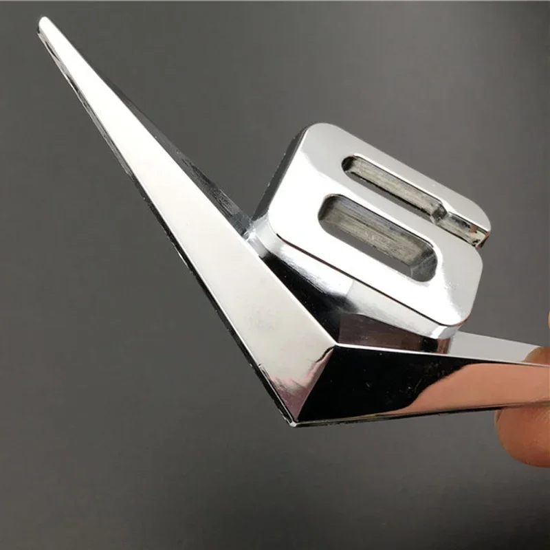 لسيارات BMW أودي فورد نيسان اكسسوارات السيارات ثلاثية الأبعاد معدن كروم أسود V6 V8 رسائل الخلفية الجذع الحاجز شارة شعار ملصق الشارات #3