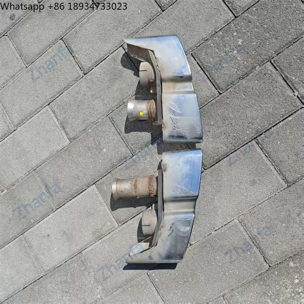High-quality for Bentley Bentayga original factory car exhaust pipe muffler, square-shaped exhaust tip of the exhaust pipe