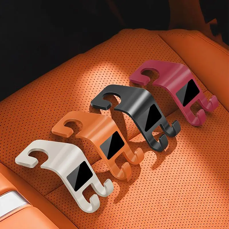 Car Seat Back Storage Rack with Hanging Hooks