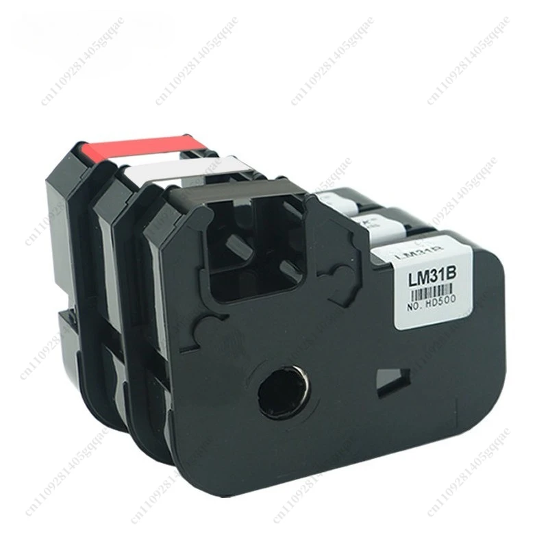 Farbbandkassette Lm631b Lm55b Lk-100b Lm33b Lm31b Lm312b Schwarze Patrone für Kabel-ID-Drucker Lk-320, Lk-340p, Lk-350, Lk-360 – Detail 4