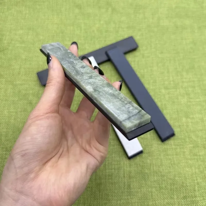 2/3/5Pcs Portable Outdoor Whetstone Natural Agate Polished Sharpening Stone Fixed Angle Sharpener Accessories Sharpener Tools