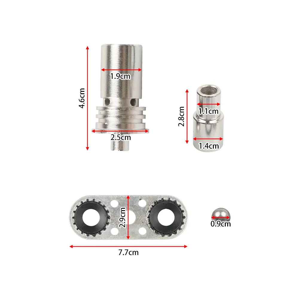 STL010 P9JC 1 Set Transmission Coolers Bypass Valves Kit Sliver For Precise Coolant Control