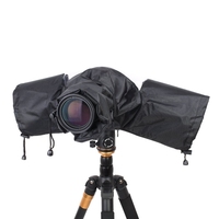 A12E-Universal Camera Photography Raincoat Medium Telephoto Lens Rainproof Sand Cover Slr Camera Rain Cover For Nikon Canon Dslr