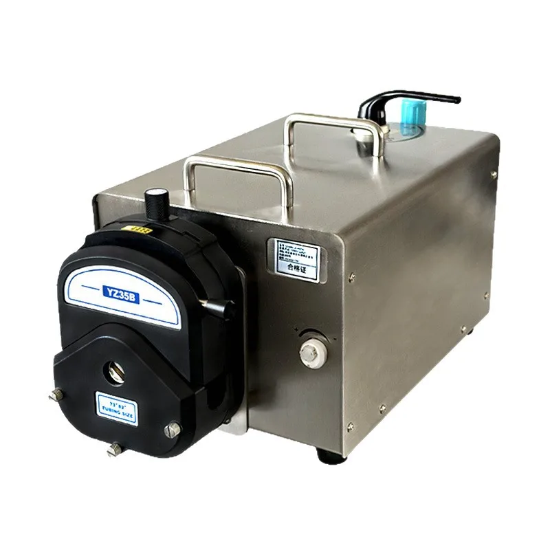 Pneumatic explosion-proof peristaltic pump large flow industrial forward and reverse control corrosion resistance