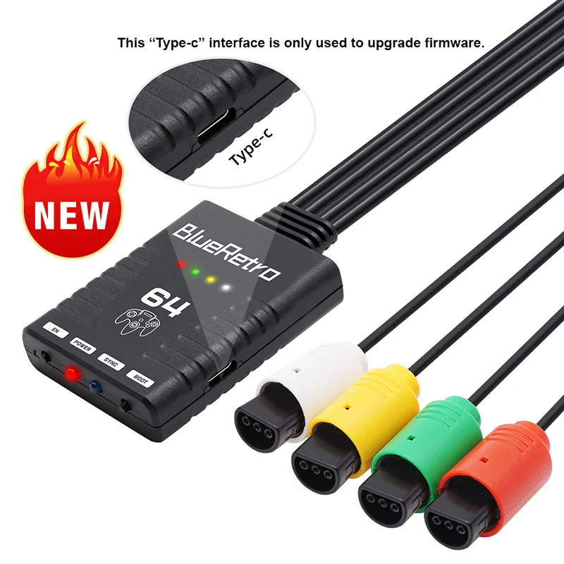 N64 Blueretro Wirel…