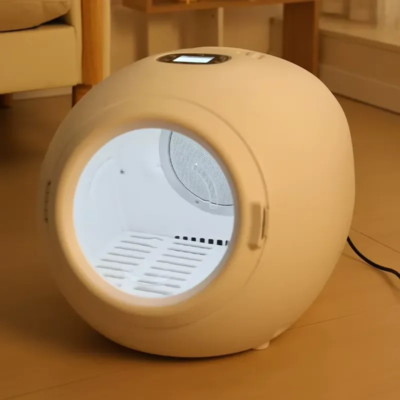 45L Portable Pet Grooming Dryer Eco friendly Professional Cat Puppy Hair Blower for Home Bathroom Use Large Capacity Quiet